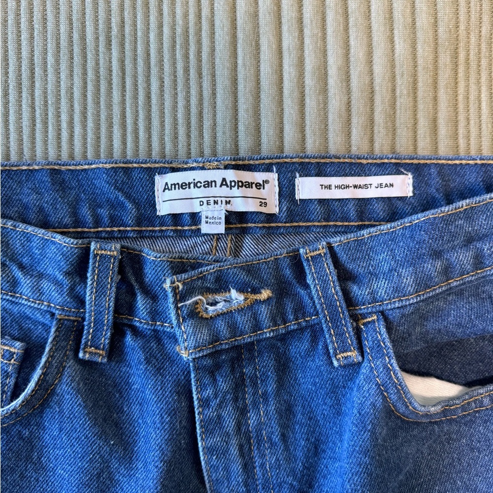 American Apparel Mom Jeans